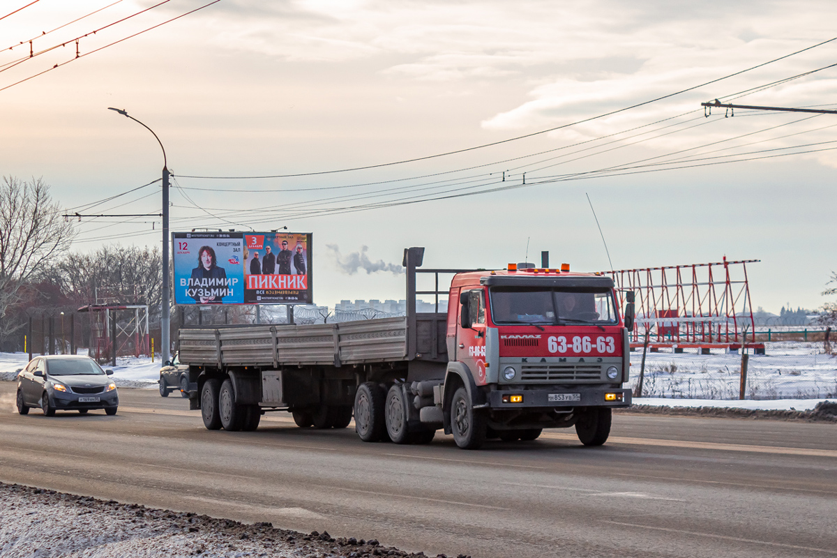 Омская область, № Н 853 УВ 55 — КамАЗ-5410