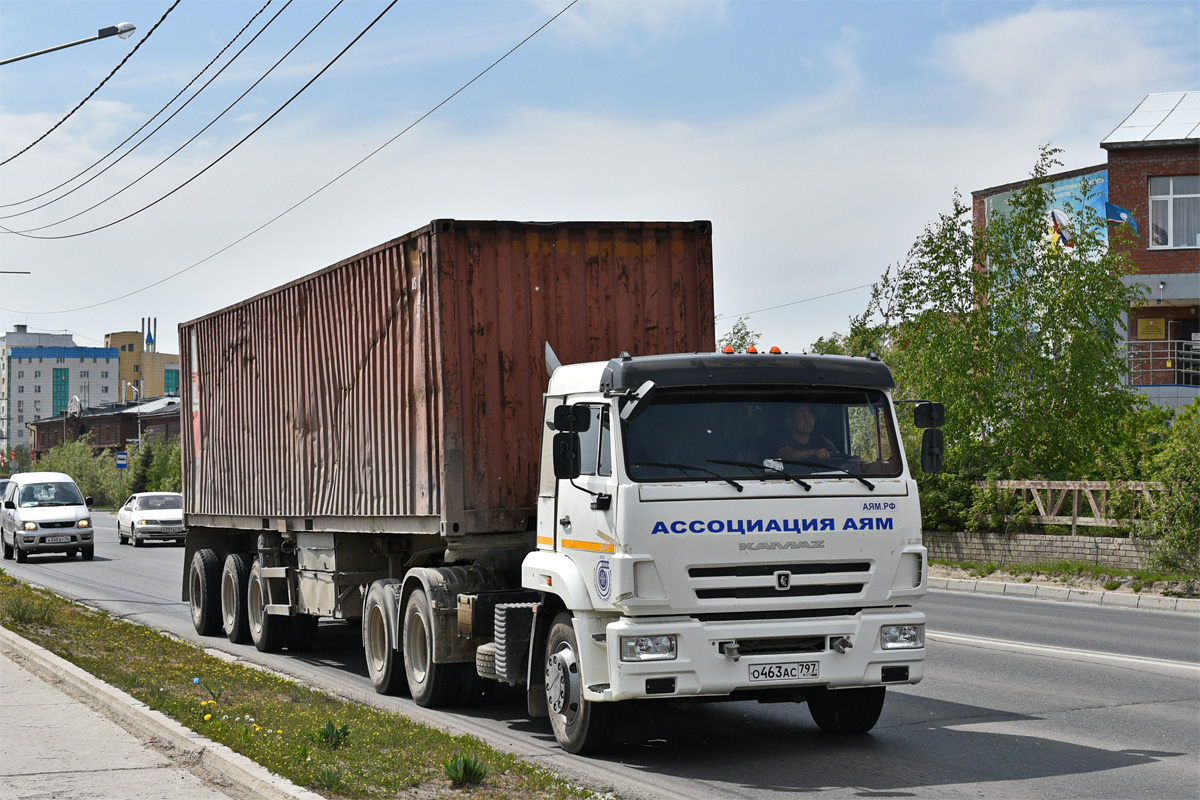 Саха (Якутия), № О 463 АС 797 — КамАЗ-65116-37