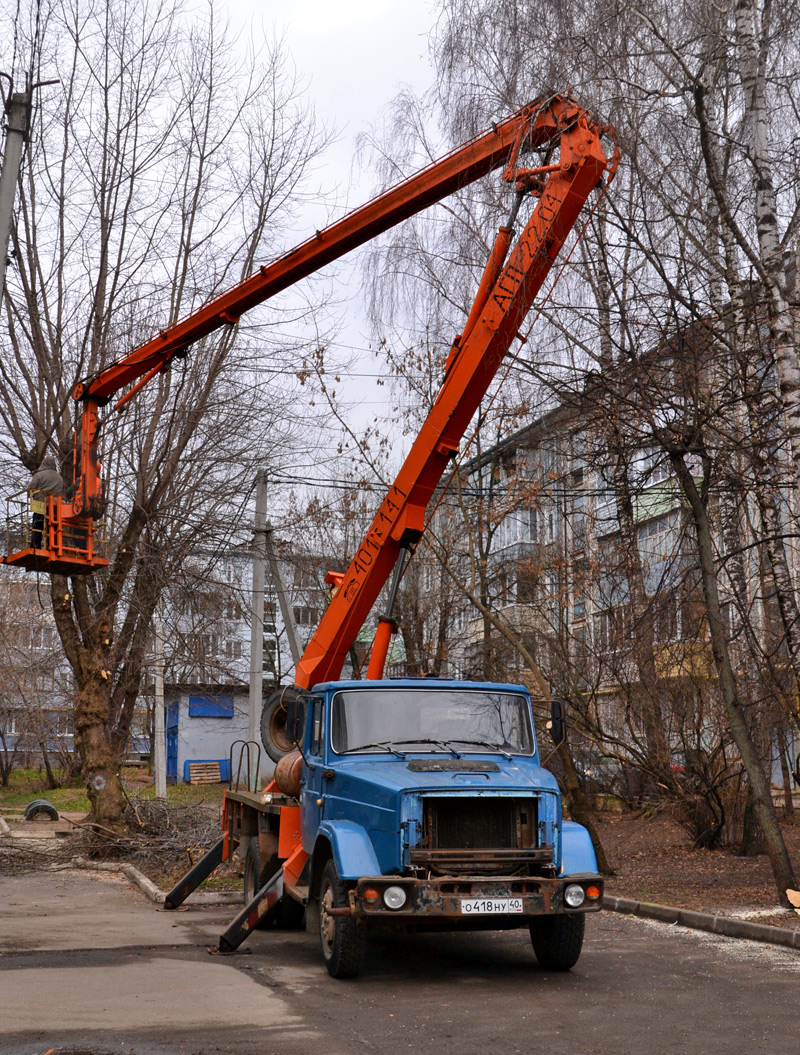 Калужская область, № О 418 НУ 40 — ЗИЛ-433362