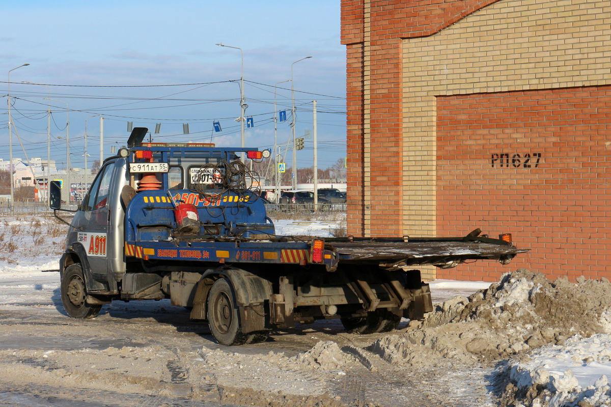 Омская область, № С 911 АТ 55 — ГАЗ-33106 "Валдай"