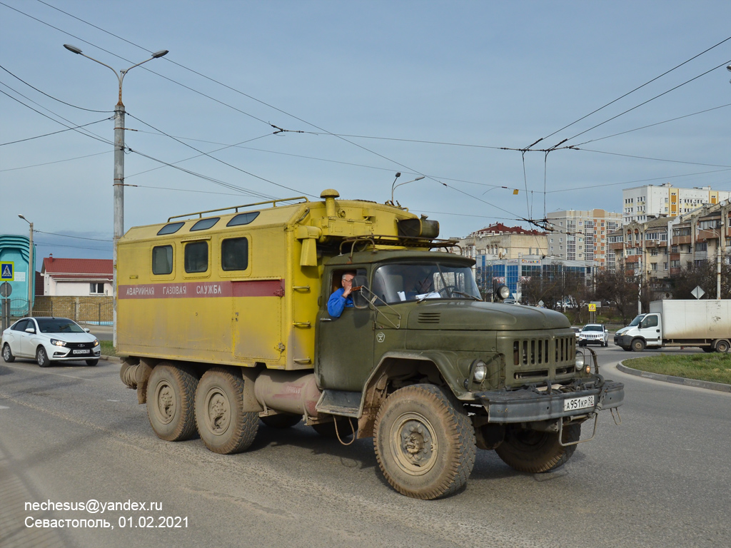 Севастополь, № А 951 КР 92 — ЗИЛ-131