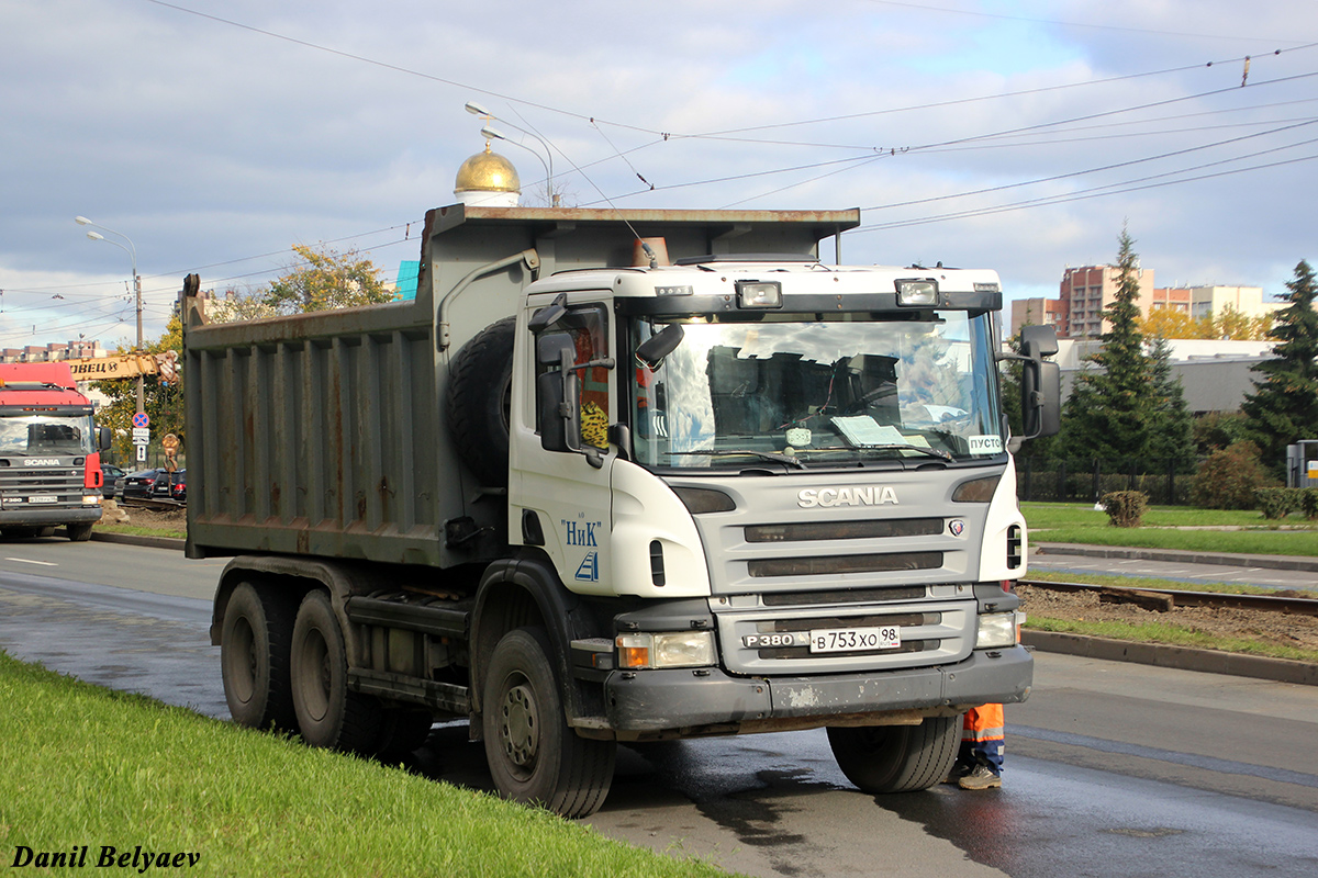 Санкт-Петербург, № В 753 ХО 98 — Scania ('2004) P380