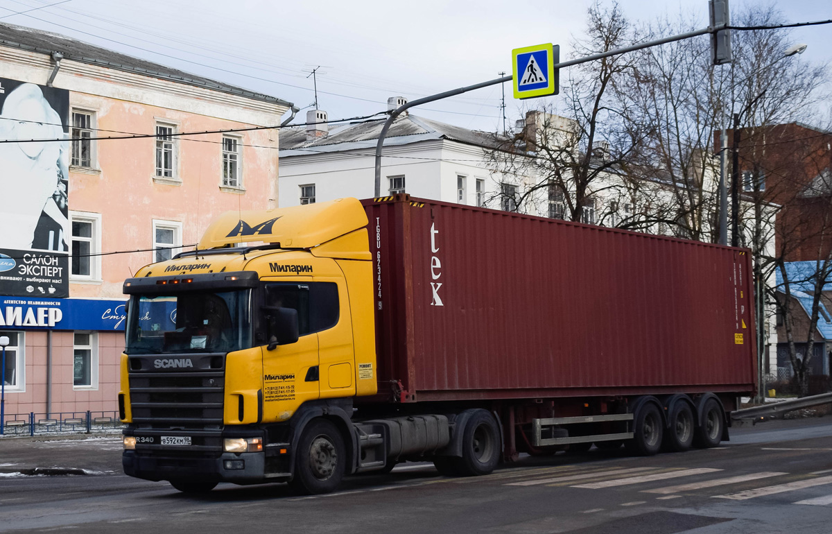 Санкт-Петербург, № В 592 КМ 98 — Scania ('1996) R114L