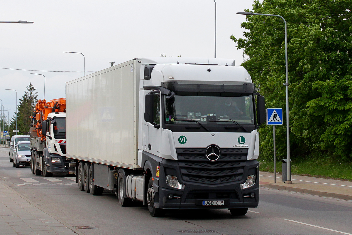 Литва, № JGD 015 — Mercedes-Benz Actros ('2011) 1845