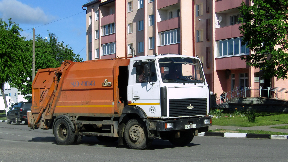 Могилёвская область, № АА 6626-6 — МАЗ-4380 (общая модель)