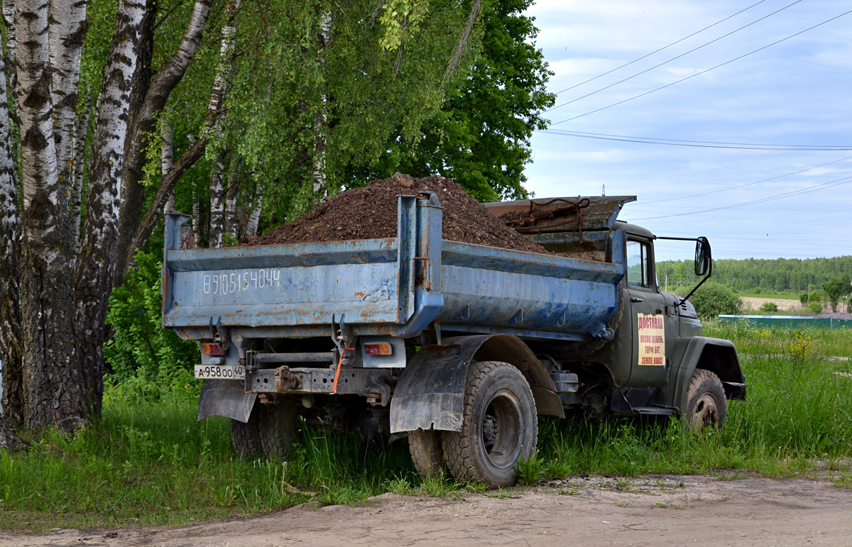 Калужская область, № А 958 ОО 40 — ЗИЛ-495710