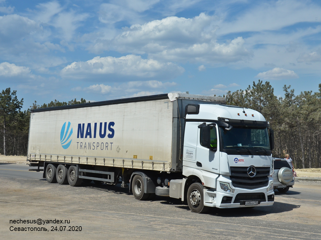 Краснодарский край, № С 686 АН 193 — Mercedes-Benz Actros '18 2042 [Z9M]