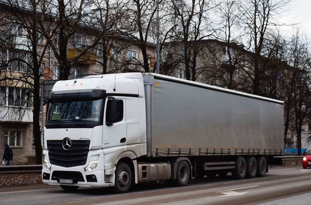 Татарстан, № К 945 ТА 716 — Mercedes-Benz Actros '18 1845 [Z9M]