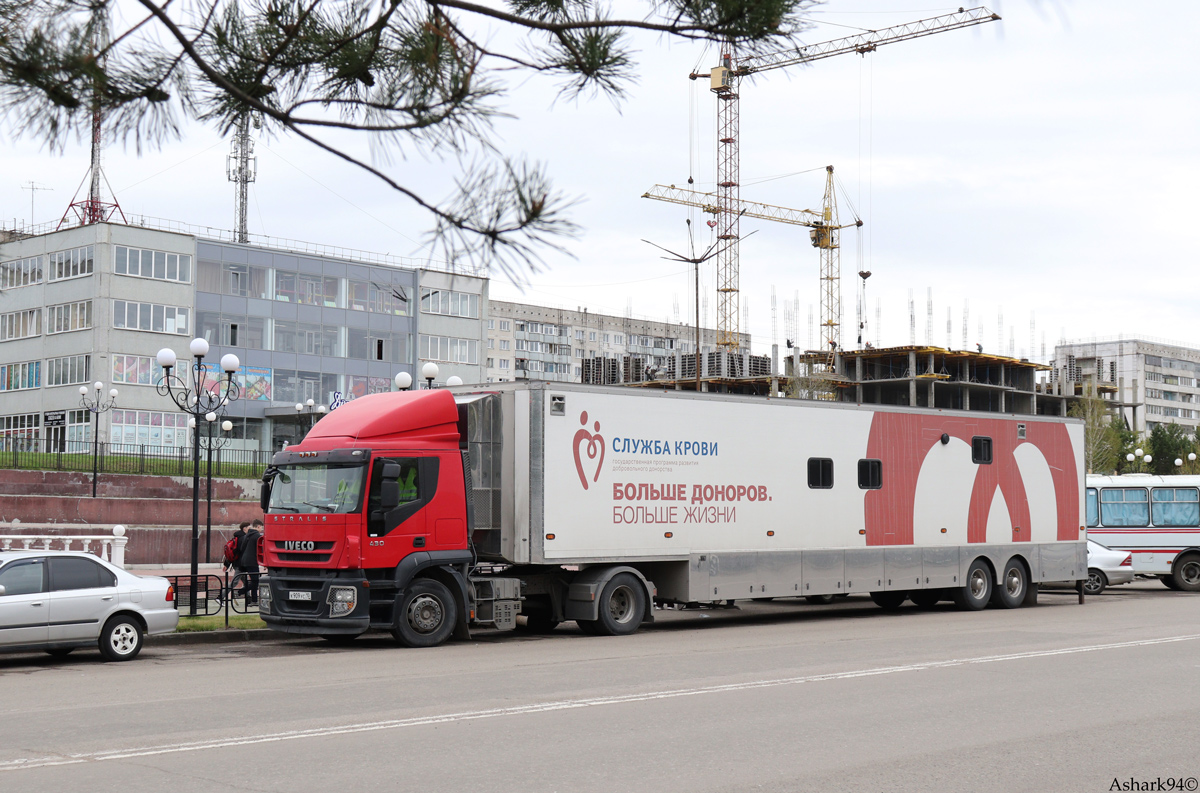 Красноярский край, № К  909 УС 10 — IVECO Stralis ('2007) 430