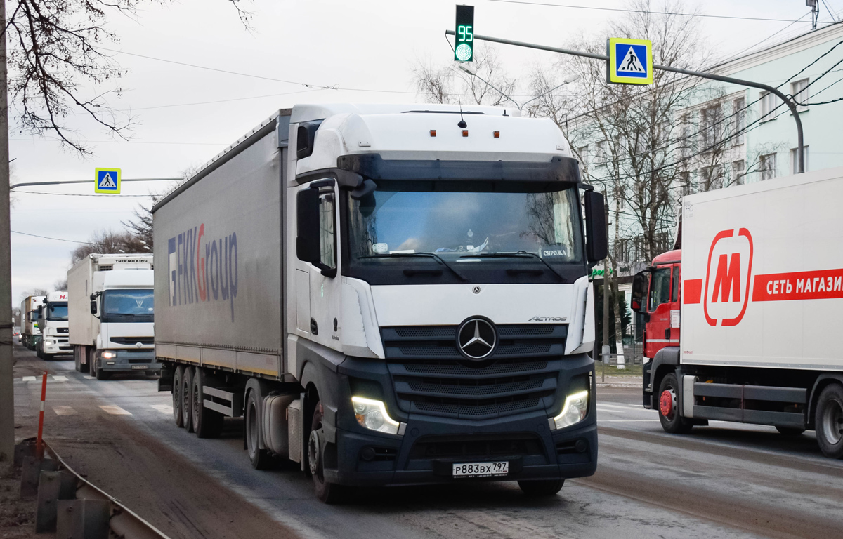 Москва, № Р 883 ВХ 797 — Mercedes-Benz Actros '18 1845 [Z9M]