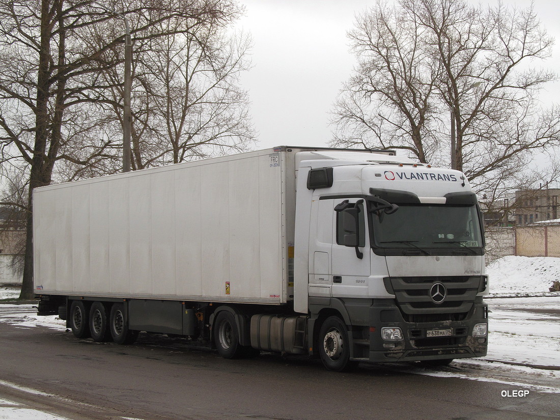 Калининградская область, № Р 638 МА 39 — Mercedes-Benz Actros ('2009) 1844