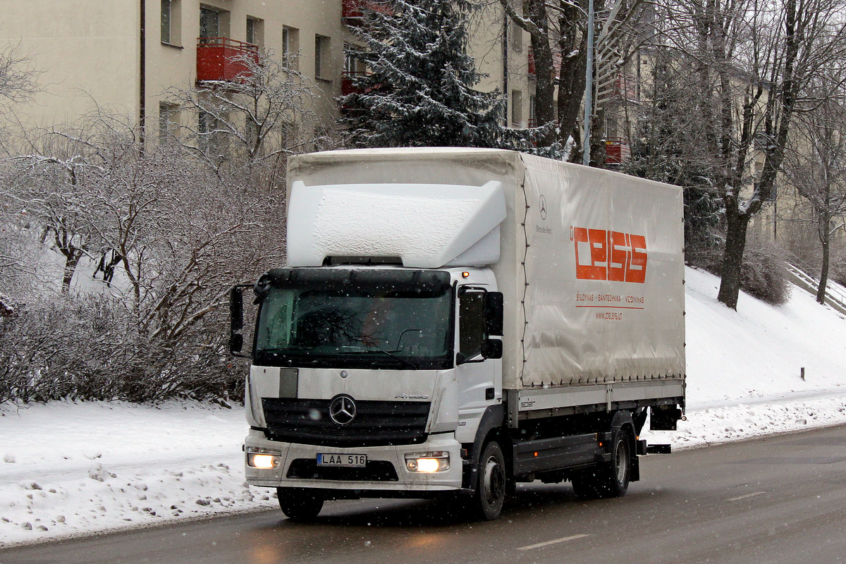 Литва, № LAA 516 — Mercedes-Benz Atego 1223