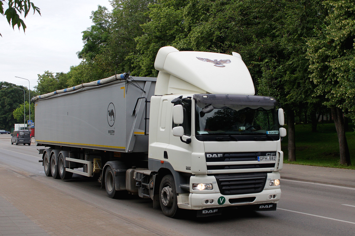 Литва, № GFH 682 — DAF CF85 FT