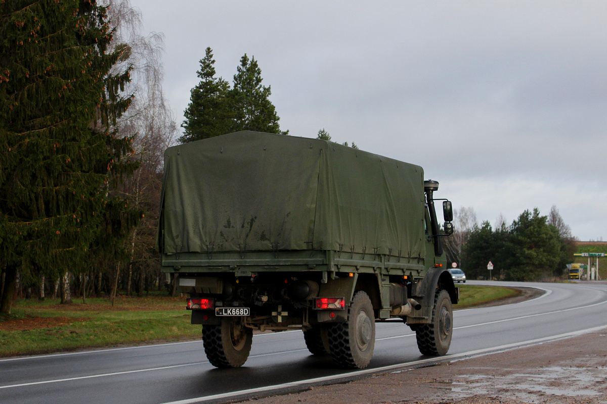 Литва, № LK 668 D — Mercedes-Benz Unimog (общ.м)