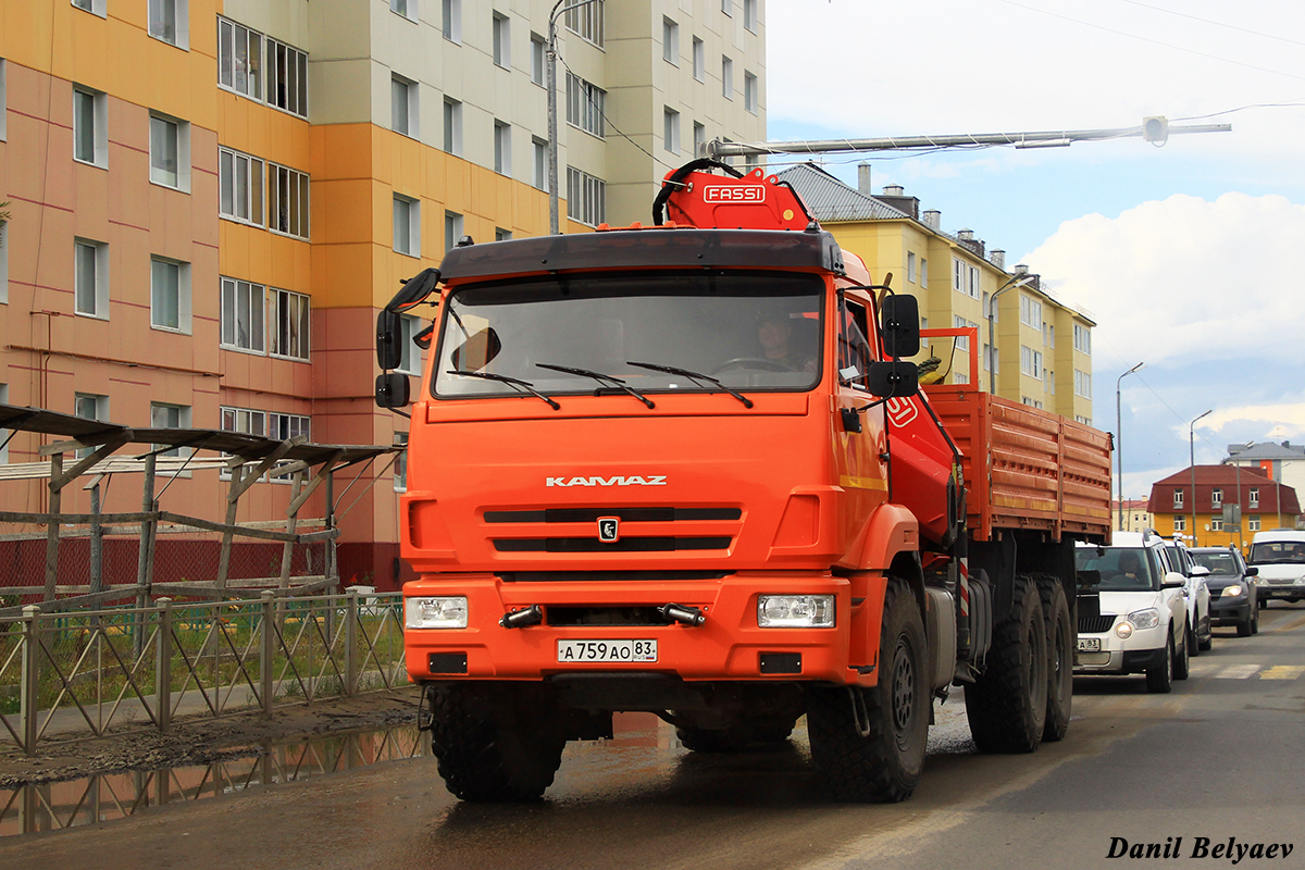 Ненецкий автономный округ, № А 759 АО 83 — КамАЗ-43118-50