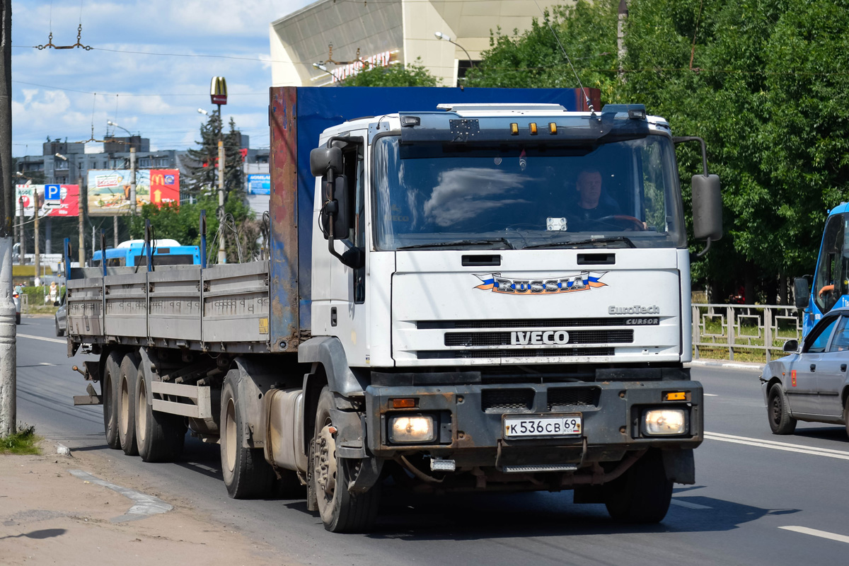 Тверская область, № К 536 СВ 69 — IVECO EuroTech