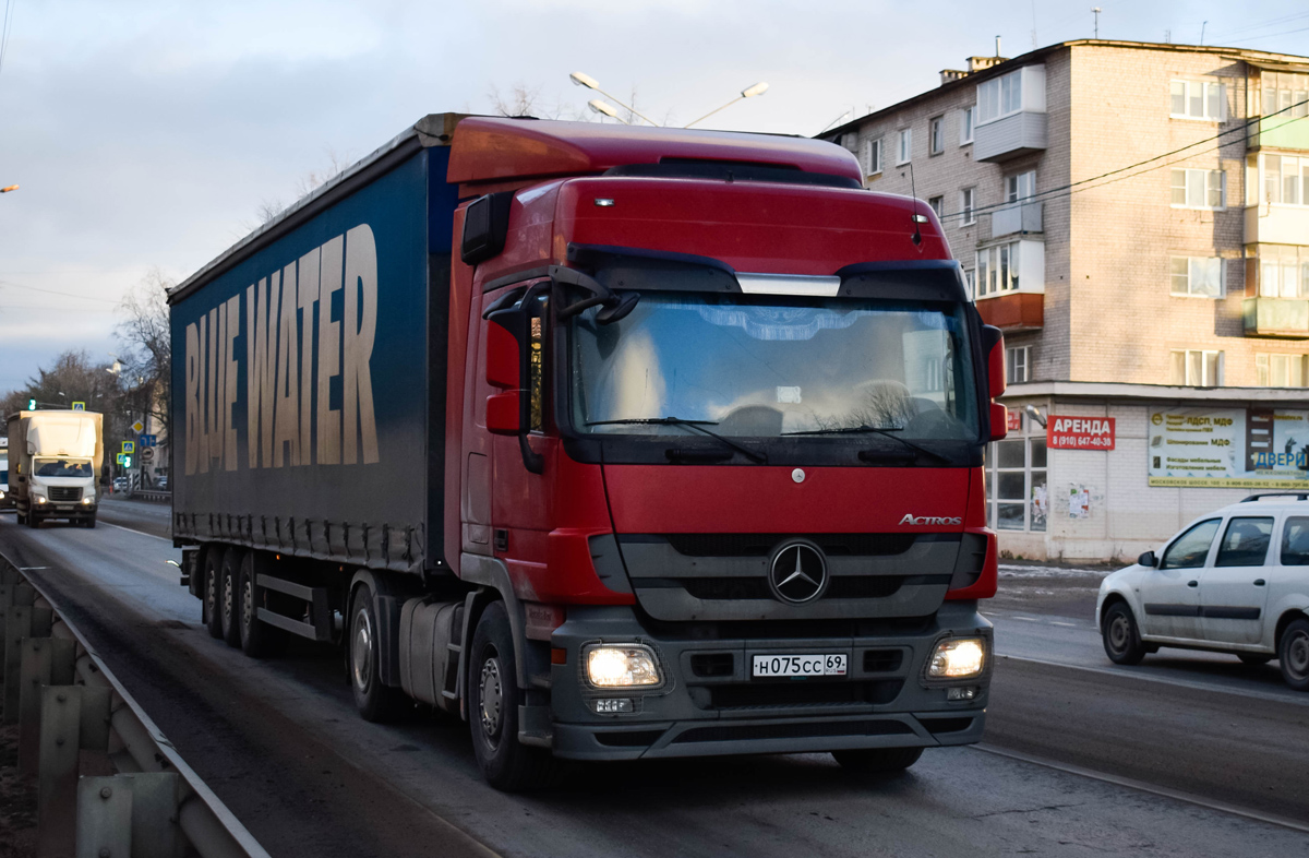 Тверская область, № Н 075 СС 69 — Mercedes-Benz Actros ('2009) 1841