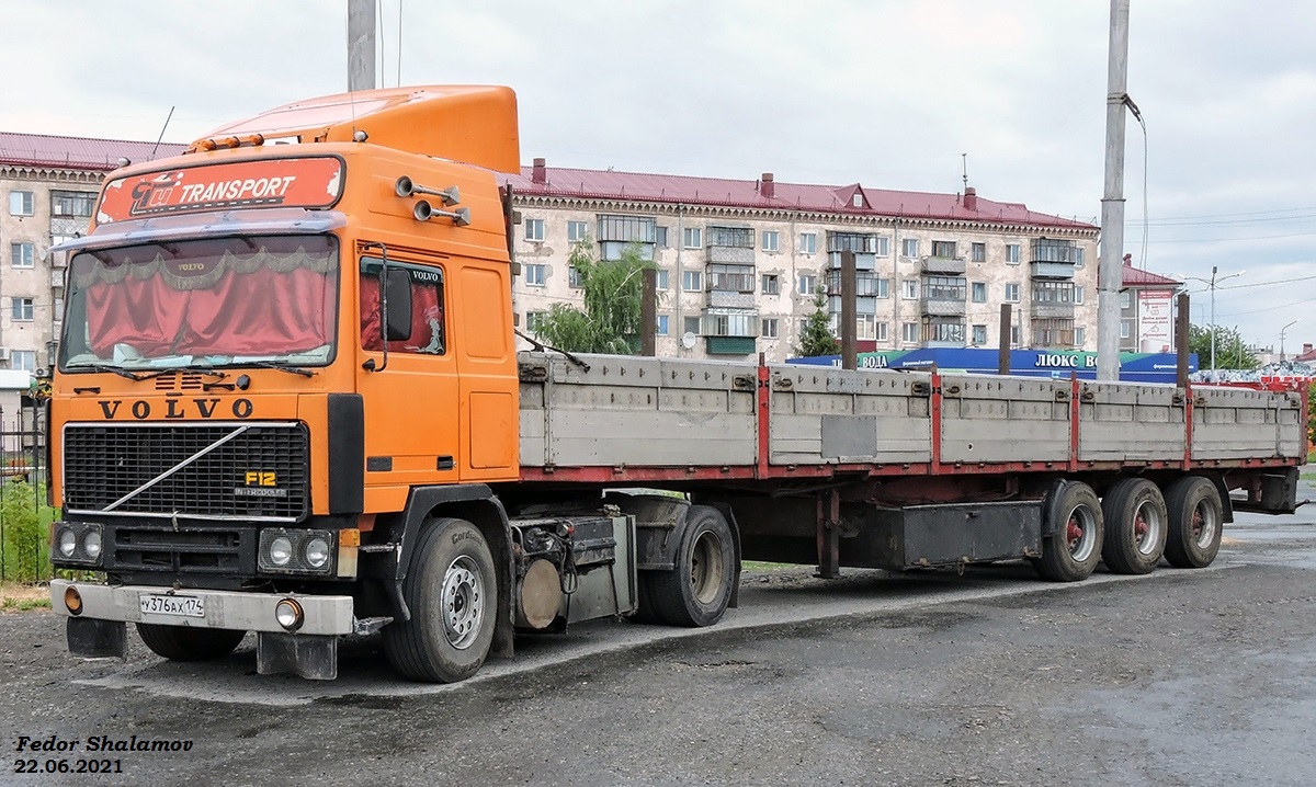 Курганская область, № У 376 АХ 174 — Volvo ('1977) F12