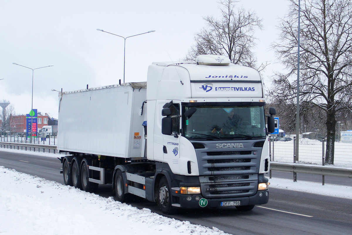 Литва, № DFF 796 — Scania ('2004) R480