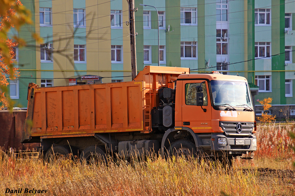 Ненецкий автономный округ, № А 276 АР 83 — Mercedes-Benz Actros ('2003) 3336