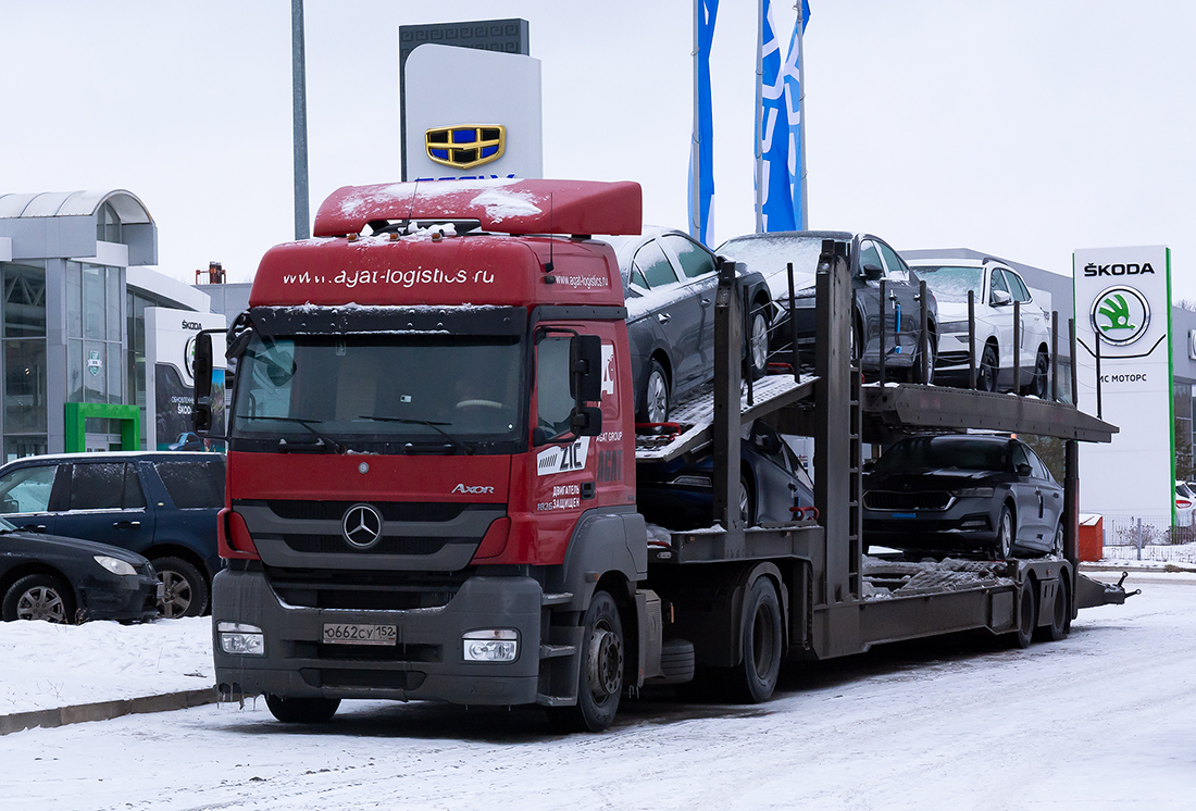 Нижегородская область, № О 662 СУ 152 — Mercedes-Benz Axor 1836 [Z9M]
