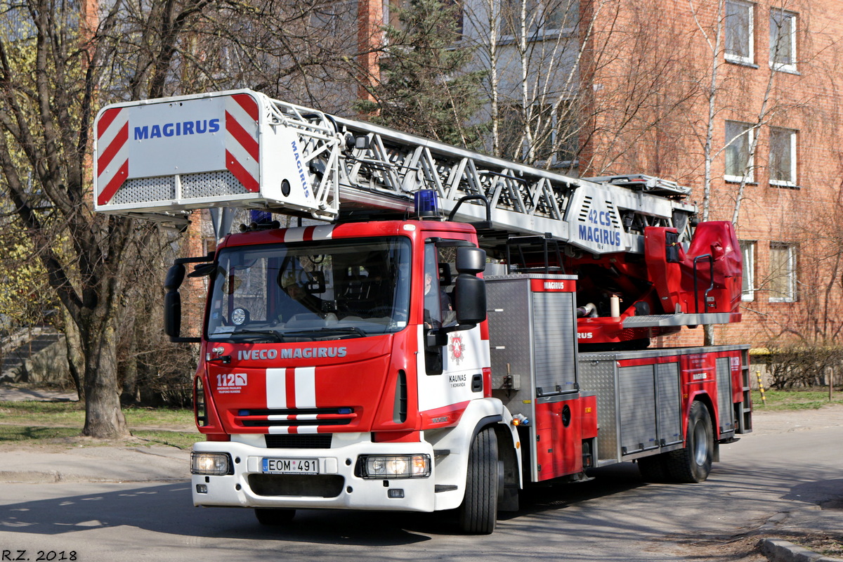 Литва, № EOM 491 — IVECO EuroCargo ('2002)