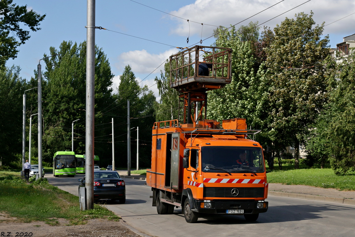 Литва, № FOZ 634 — Mercedes-Benz LK 814