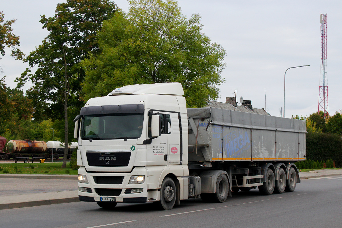 Литва, № FJJ 268 — MAN TGX ('2007) 18.440