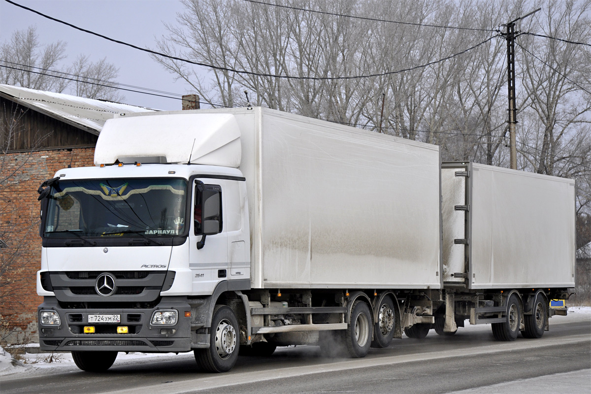 Алтайский край, № Т 724 ХМ 22 — Mercedes-Benz Actros '09 2541 [Z9M]