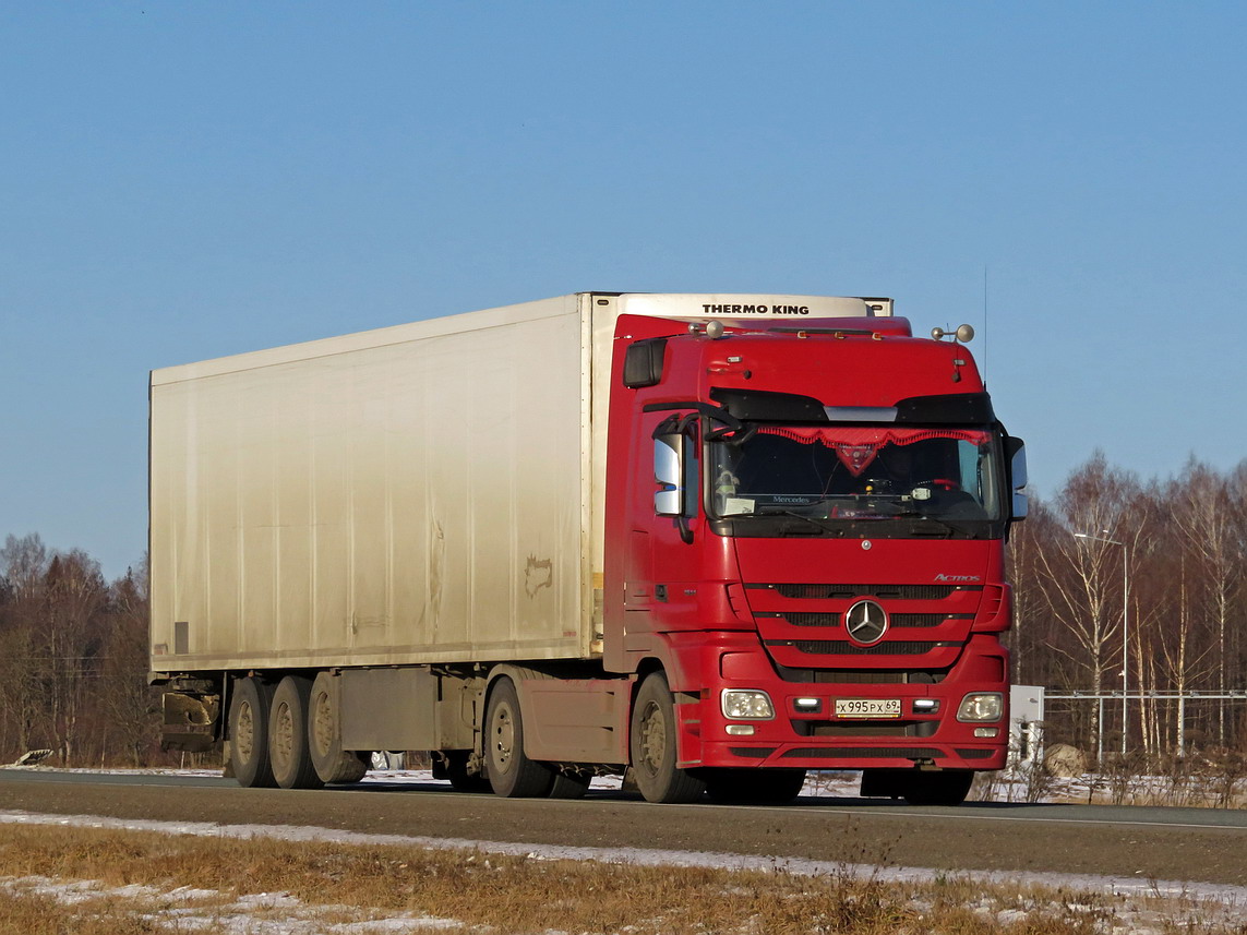 Тверская область, № Х 995 РХ 69 — Mercedes-Benz Actros ('2009) 1846