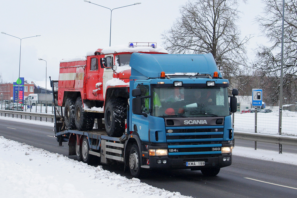 Литва, № KMA 199 — Scania ('1996) P124L