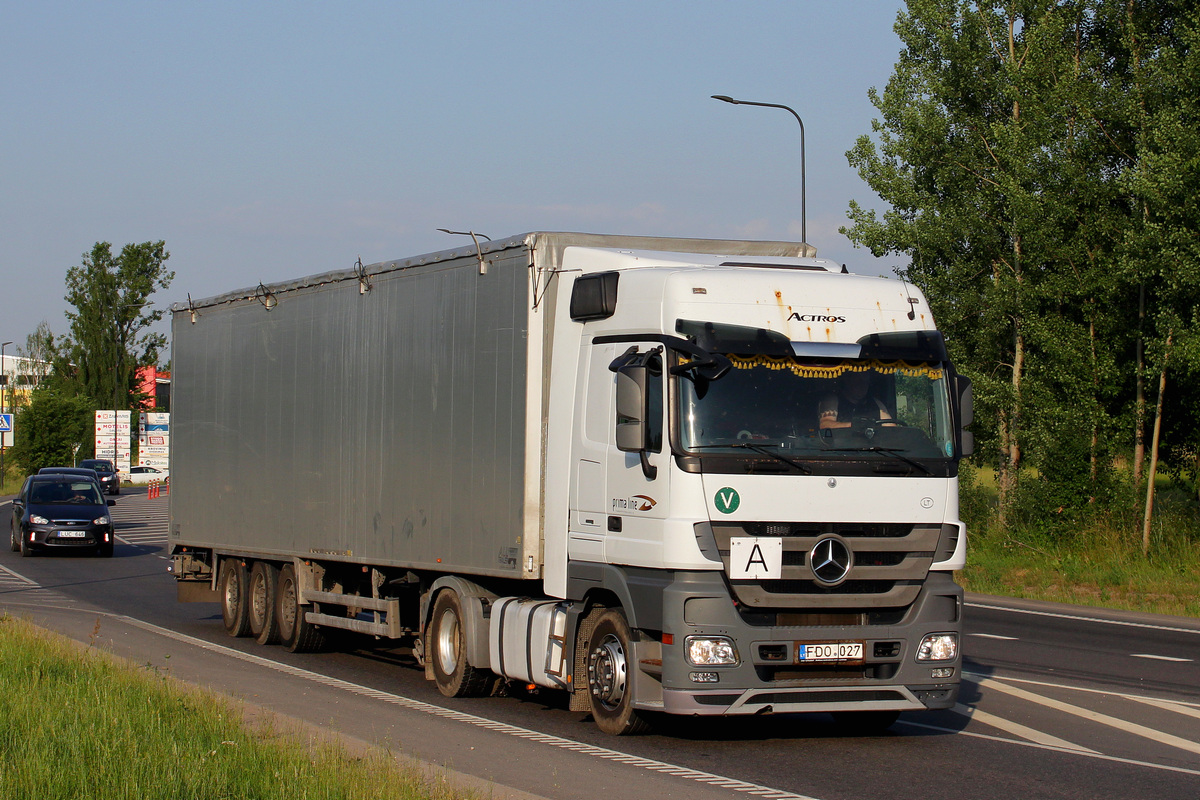 Литва, № FDO 027 — Mercedes-Benz Actros ('2009) 1844