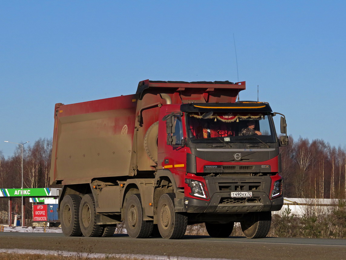 Тюменская область, № Т 490 КХ 72 — Volvo ('2013) FMX.460
