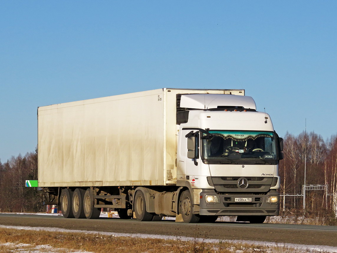 Нижегородская область, № Т 458 АА 152 — Mercedes-Benz Actros ('2009) 1841