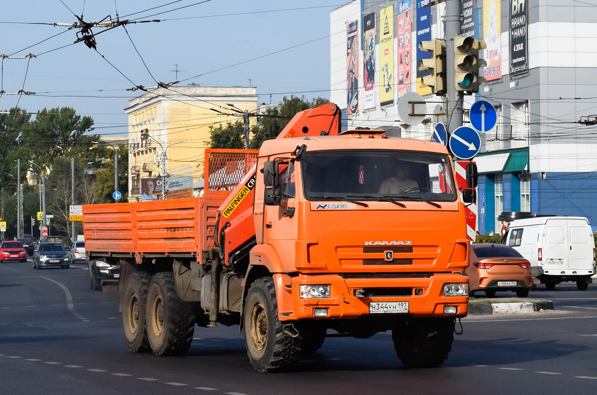 Москва, № Н 344 УН 197 — КамАЗ-43118-24