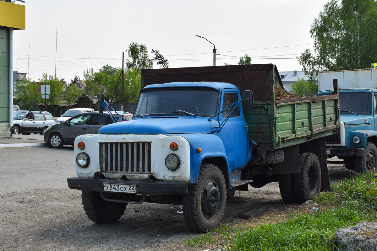 Алтайский край, № Х 843 ОХ 22 — ГАЗ-53-14, ГАЗ-53-14-01