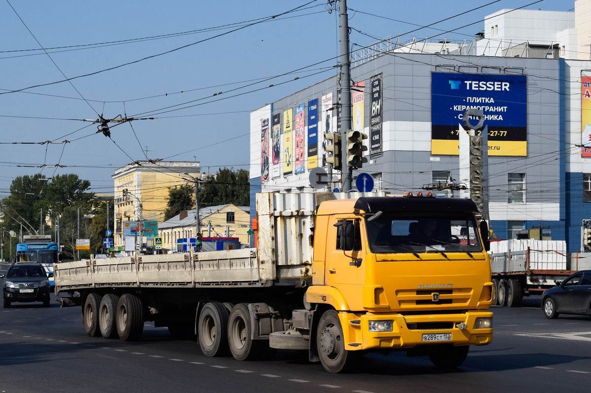 Нижегородская область, № В 289 СТ 152 — КамАЗ-65116-N3