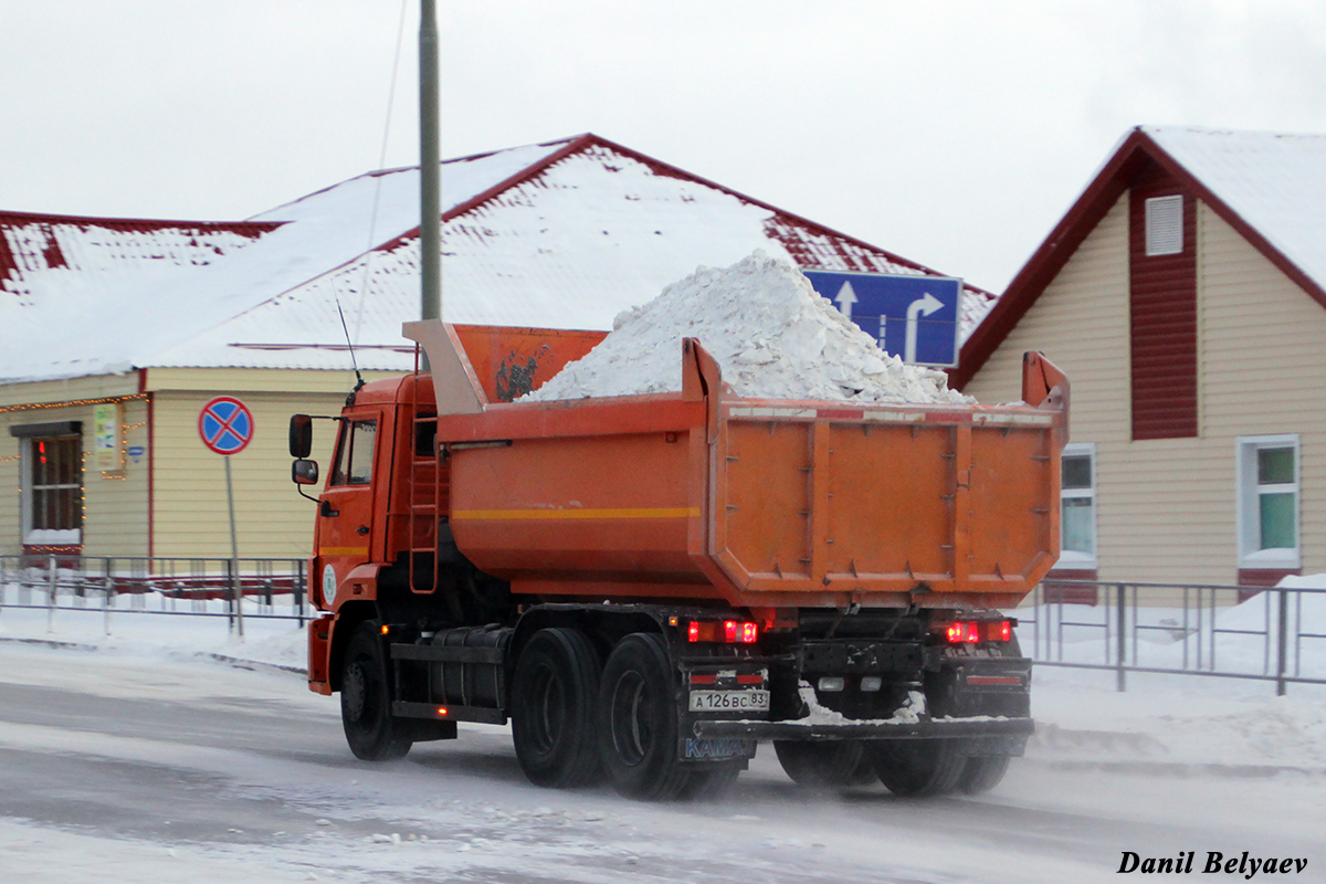 Ненецкий автономный округ, № А 126 ВС 83 — КамАЗ-65115-L4