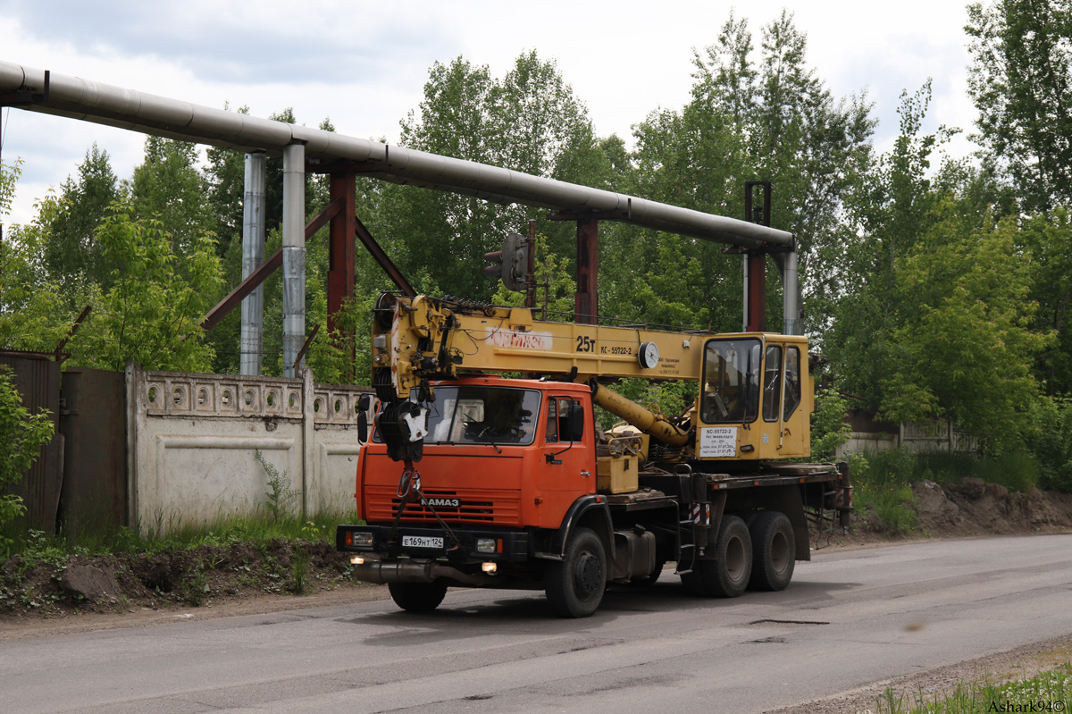 Красноярский край, № Е 169 НТ 124 — КамАЗ-53215-15 [53215R]