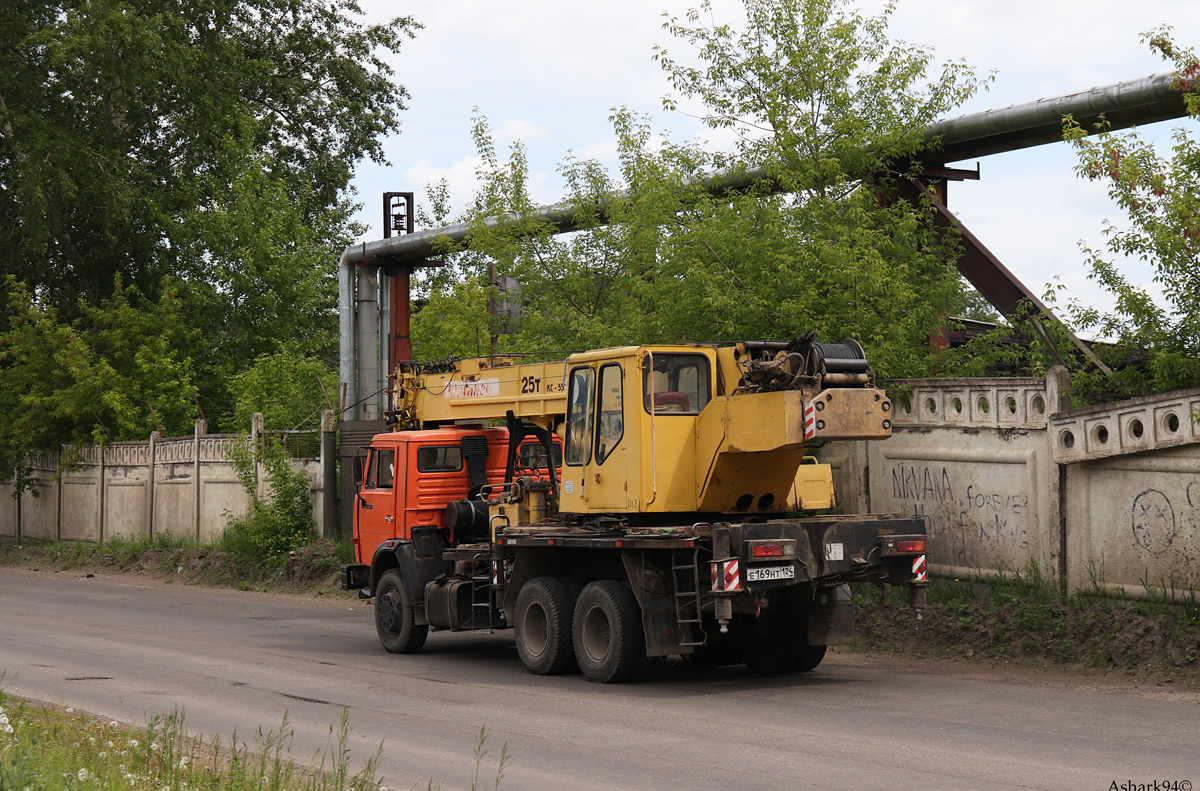 Красноярский край, № Е 169 НТ 124 — КамАЗ-53215-15 [53215R]