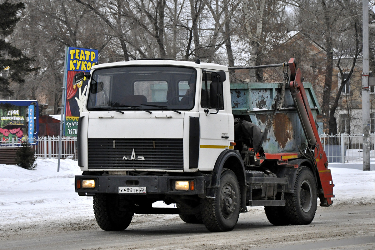 Алтайский край, № У 483 ТЕ 22 — МАЗ-5551A2
