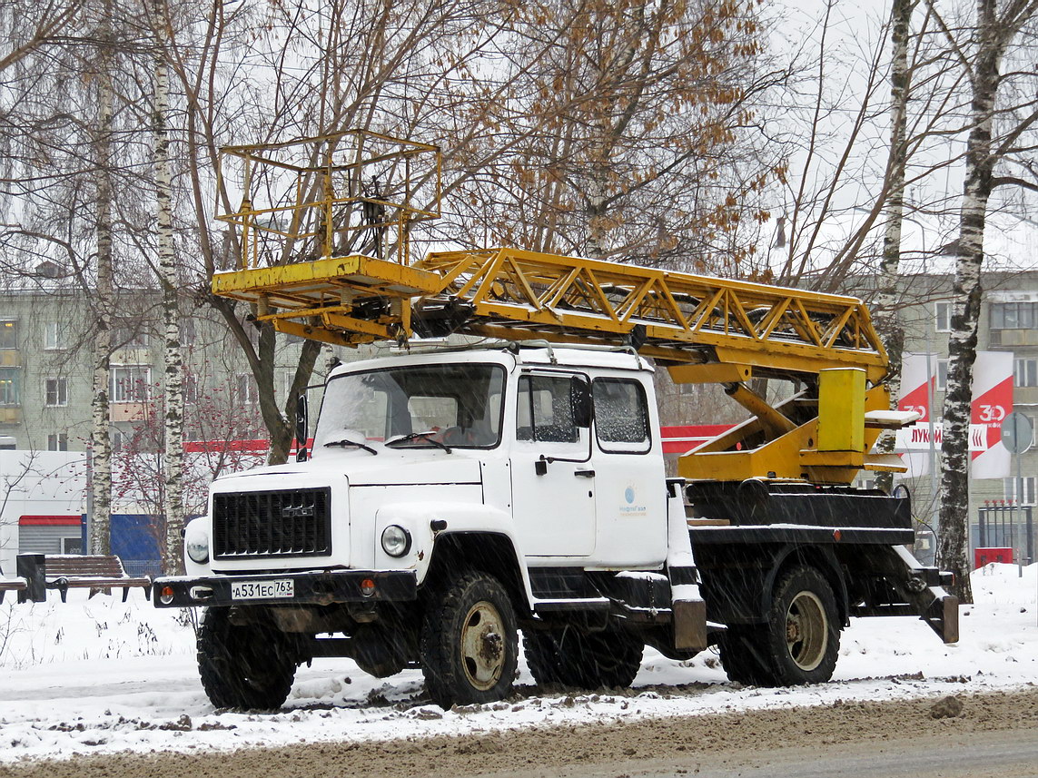 Самарская область, № А 531 ЕС 763 — ГАЗ-33086 «Земляк»