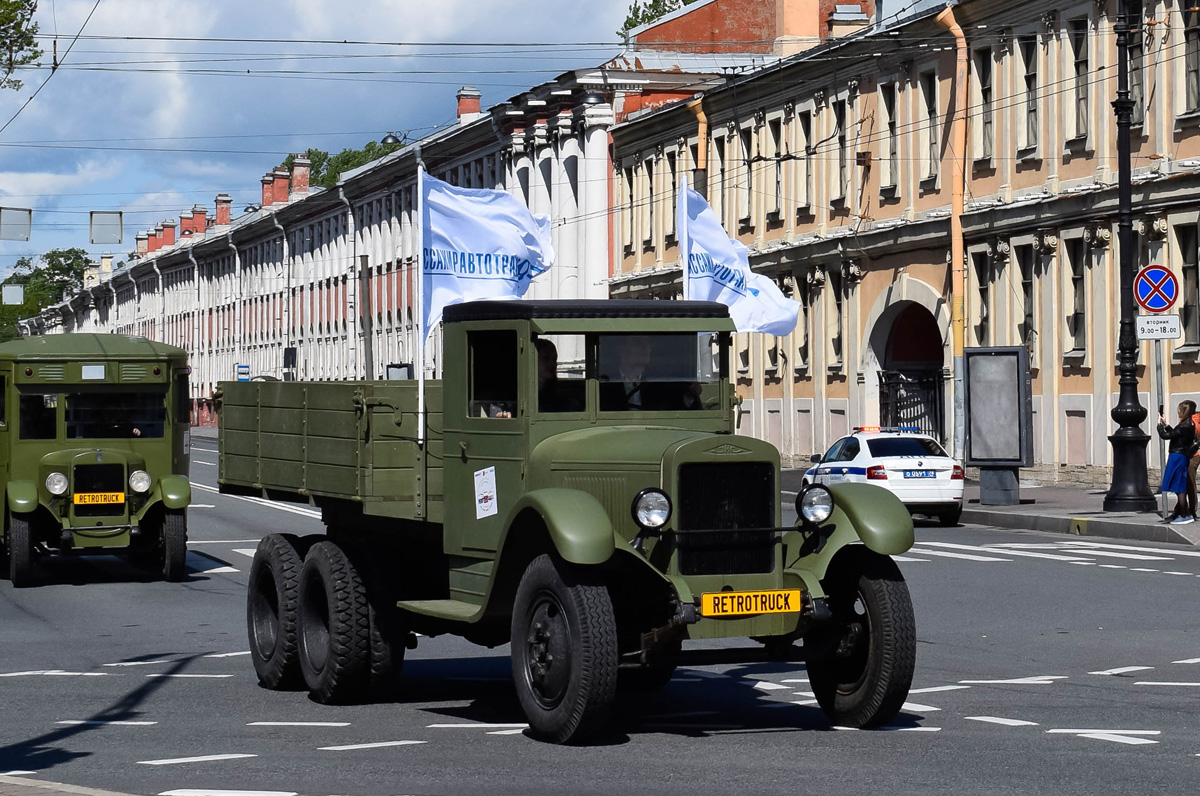 Санкт-Петербург, № (78) Б/Н 0044 — ЗИС-6; Санкт-Петербург — Международный транспортный фестиваль "SPbTransportFest" (2019-... гг)