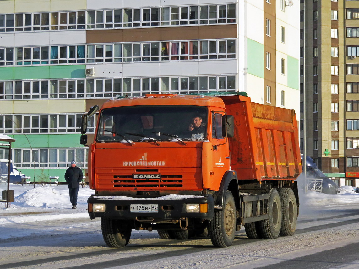 Кировская область, № К 175 НХ 43 — КамАЗ-65115-D3