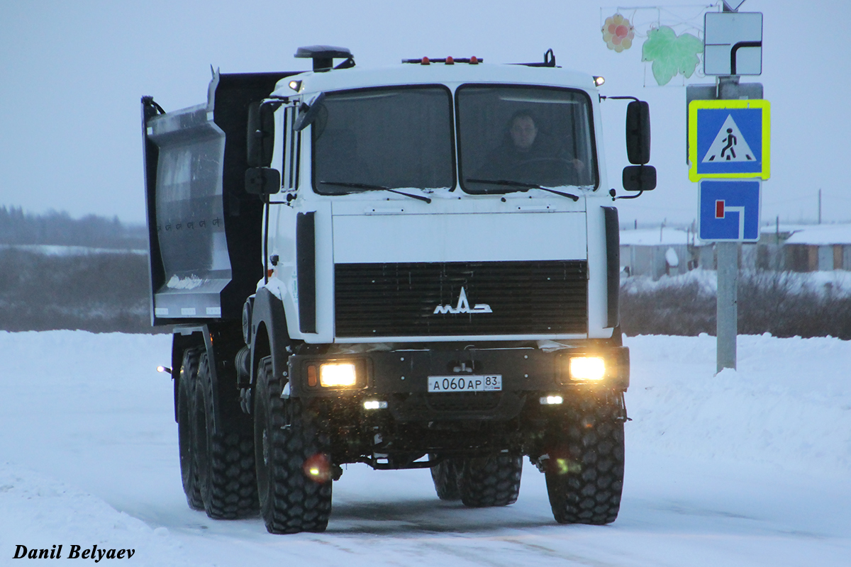 Ненецкий автономный округ, № А 060 АР 83 — МАЗ-6317F9