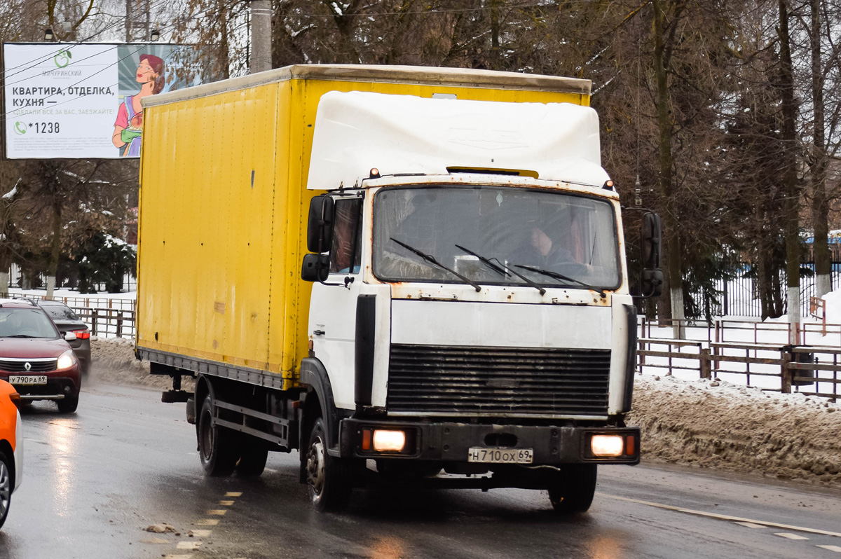 Тверская область, № Н 710 ОХ 69 — МАЗ-437041 "Зубрёнок"