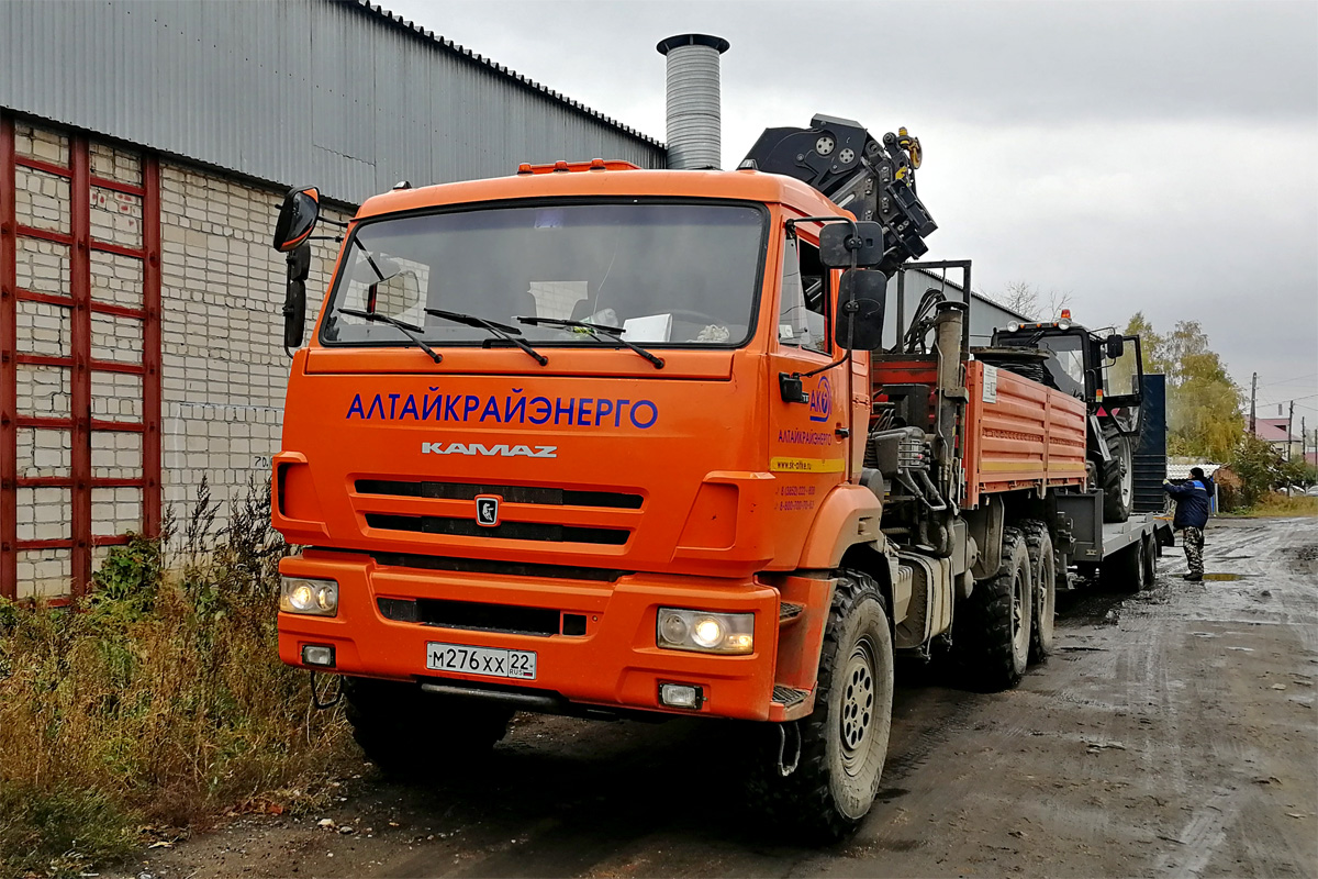 Алтайский край, № М 276 ХХ 22 — КамАЗ-43118-46