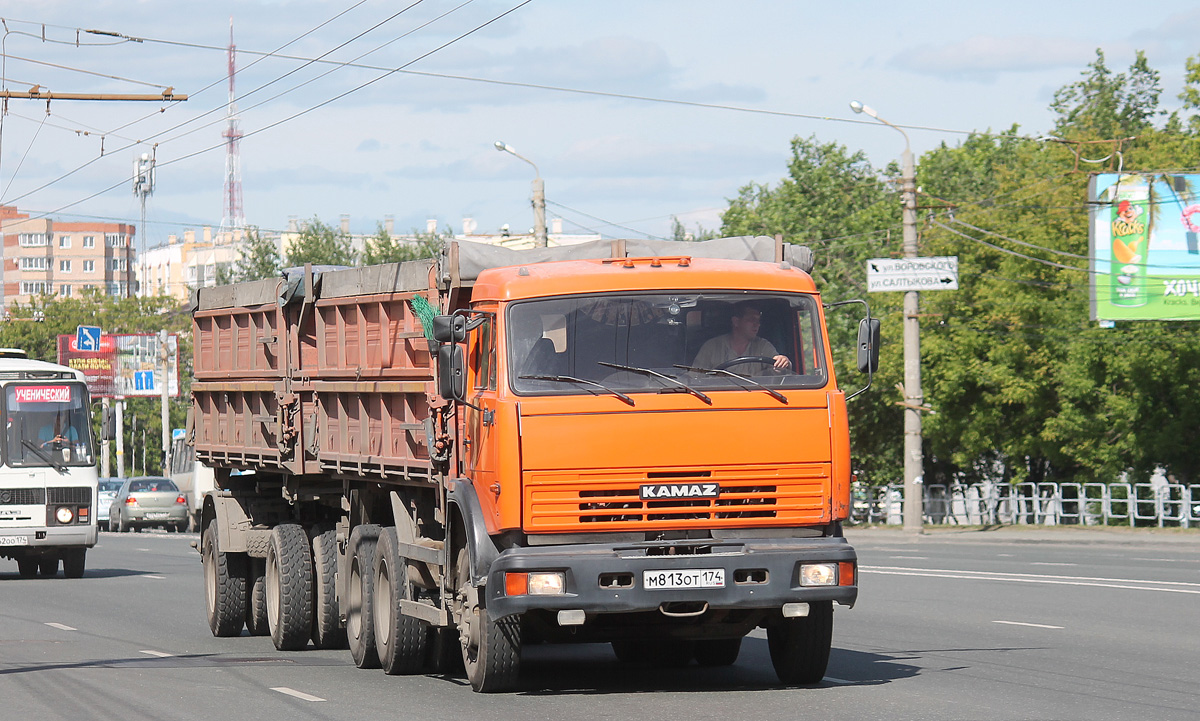 Челябинская область, № М 813 ОТ 174 — КамАЗ-65115-15 [65115R]