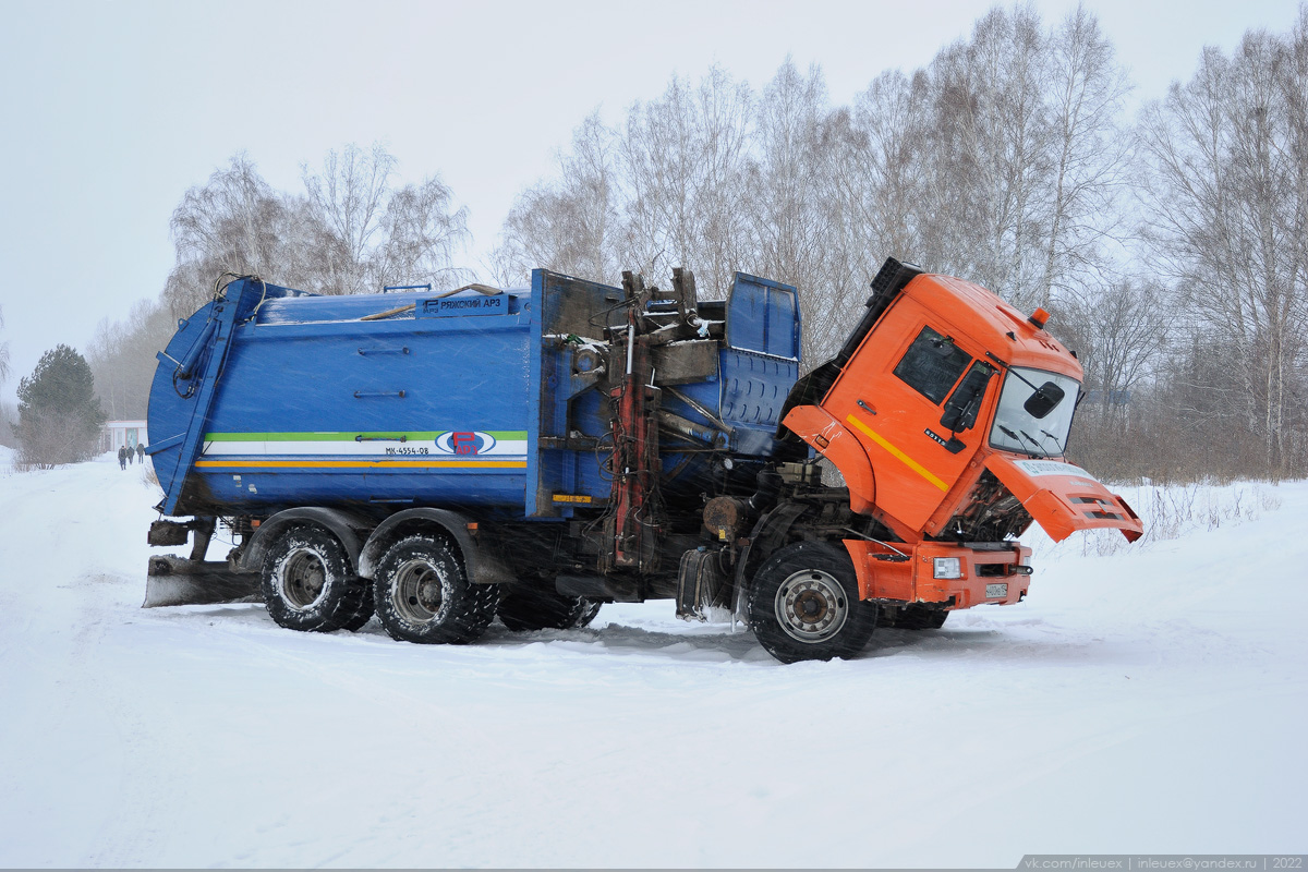 Новосибирская область, № Н 403 МВ 154 — КамАЗ-65115-50