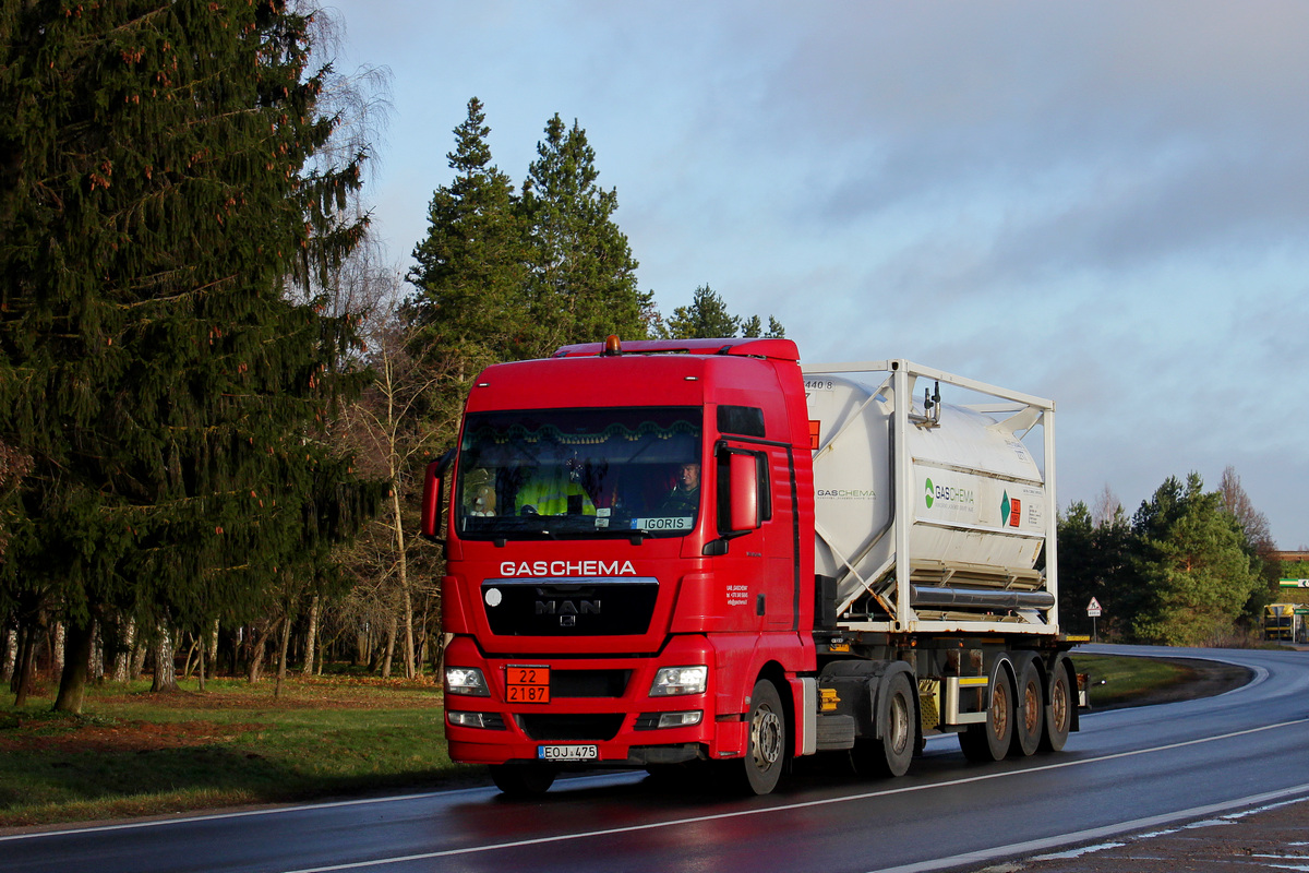 Литва, № EOJ 475 — MAN TGX ('2007) 18.440